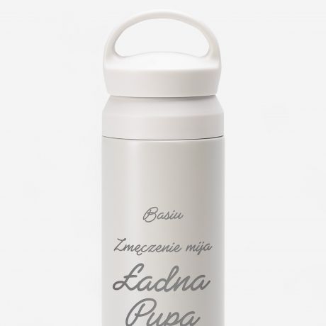 Termos z uchwytem ADNA PUPA termos z grawerem prezent dla fitnesiary prezent dla sportsmenki