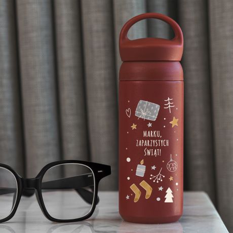 Termos z uchwytem ZAPARZYSTYCH WIT prezent na wita dla chopaka prezent dla chopaka na wita termos witeczny