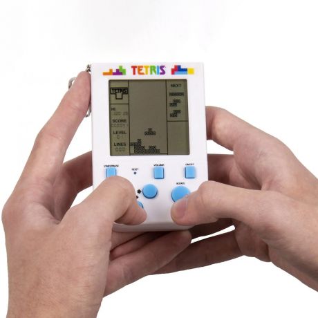 Tetris gra elektroniczna - breloczek na prezent