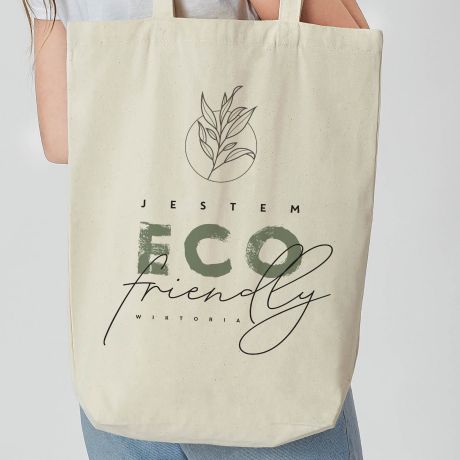 Torba eko na zakupy JESTEM ECO FRIENDLY