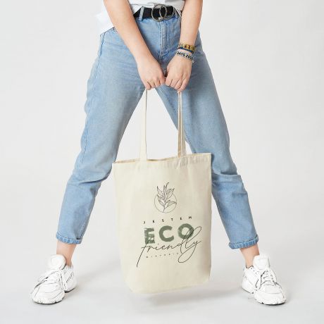 Torba eko na zakupy JESTEM ECO FRIENDLY