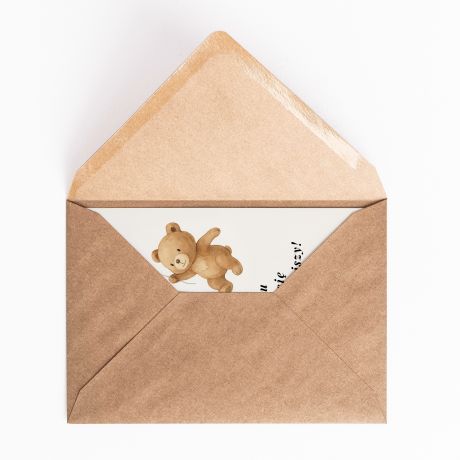 Urodzinowa kartka dla bliniakw MISIE prezent dla bliniakw prezent na roczek kartka na roczek