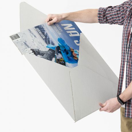 Urodzinowa kartka XXL NA STOKU prezent dla snowboardzisty