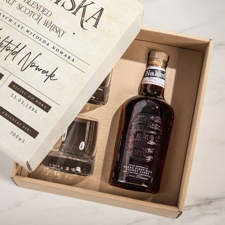 Urodzinowe whisky OJCOWSKA prezent na 50 urodziny dla taty