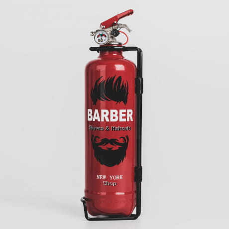 Urządzenie gaśnicze BARBER NY prezent dla barbera