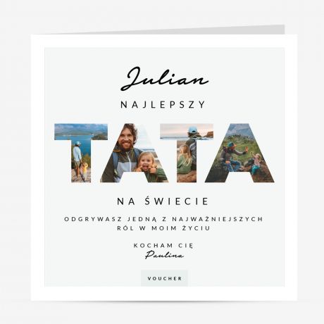 Voucher DLA TATY na wydarzenie kulturalne Adria Art na kwot 300 z voucher na prezent prezent dla taty