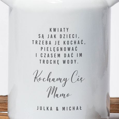 Wazon na Dzie� Mamy prezent na dzie� matki pomys� na prezent dla mamy urodziny mamy prezent wazon dla mamy