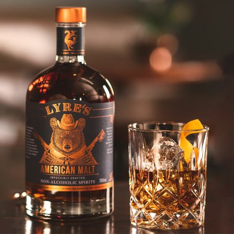 Whisky bezalkoholowa American Malt LYRE'S