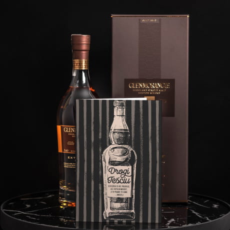 Whisky Glenmorangie z personalizowan kartk PREZENT DLA TECIA