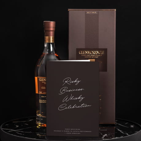 Whisky na prezent Glenmorangie z personalizowan kartk PREZENT DLA BIZNESMENA