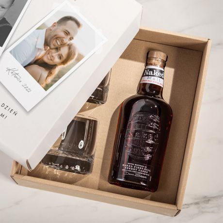 Whisky na 30 urodziny ZESTAW PREZENTOWY w personalizowanym pudeku