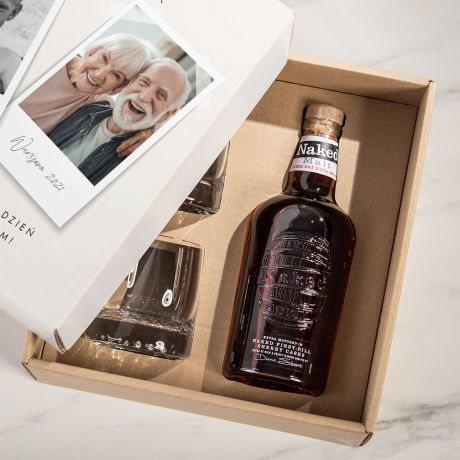 Whisky urodzinowe ZESTAW PREZENTOWY NA 70 URODZINY