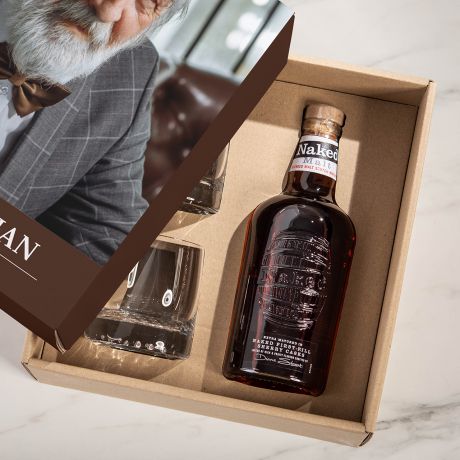 Whisky ze szklankami PREZENT NA DZIE DZIADKA