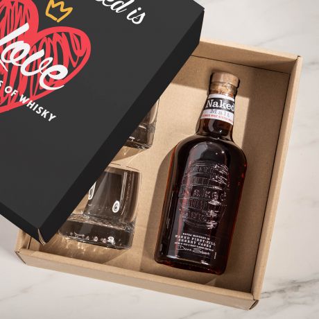 Whisky ze szklankami PREZENT NA WALENTYNKI