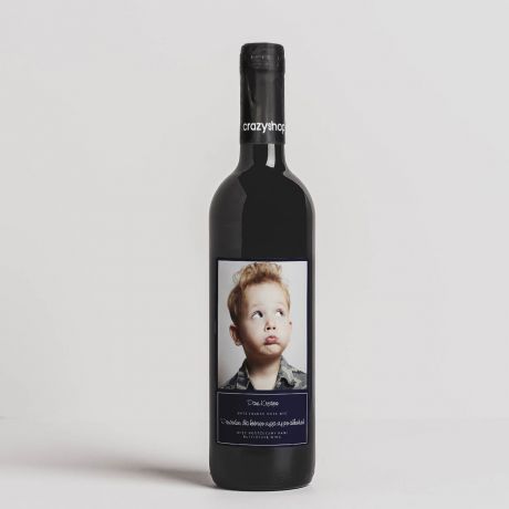 Czerwone wino personalizowane WINOWAJCA prezent dla opiekunki