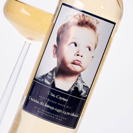 Wino personalizowane WINOWAJCA prezent dla opiekunki