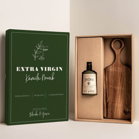 Woska oliwa z desk z akacji EXTRA VIRGIN prezent dla przyjaciki