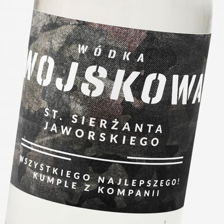 Personalizowana WDKA WOJSKOWA prezent dla onierza prezent dla wojskowego prezent wojskowy