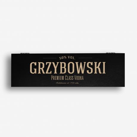 W�dka w personalizowanej skrzynce PREMIUM CLASS