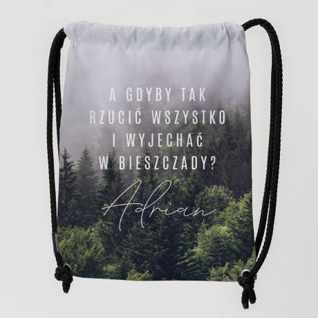 Worek plecak DLA MIONIKA GR