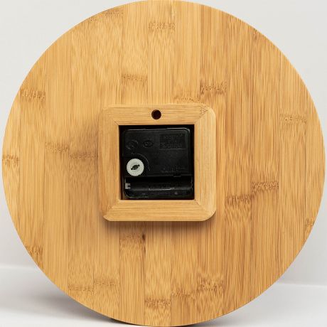 Personalizowany zegar bambusowy PREZENT ROCZNICOWY DLA ŻONY
