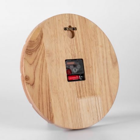 Drewniany zegar z grawerem PREZENT NA ODEJCIE Z PRACY DLA KOLEGI