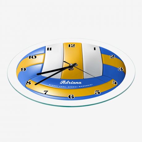 Personalizowany zegar PREZENT DLA SIATKARZA