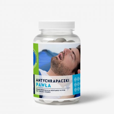 Zestaw cukierkw mitowych z etykiet do personalizacji mieszny prezent dla niego prezent dla chopaka