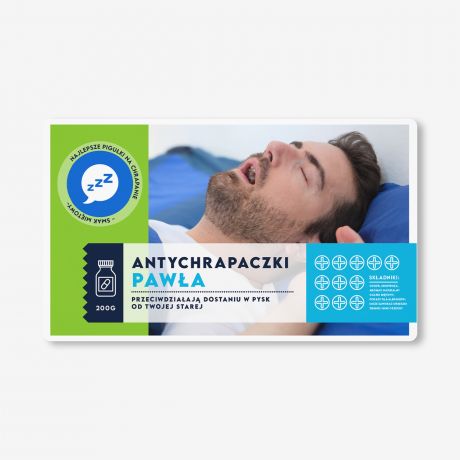 Zestaw cukierkw mitowych z etykiet do personalizacji mieszny prezent dla niego prezent dla chopaka