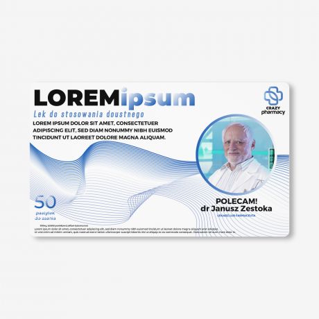 Pojemnik na mi�t�wki z personalizowana etykiet� UPOMINEK DLA INFORMATYKA prezent dla informatyka