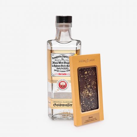 Personalizowany zestaw dla szefa FORBS likier i czekolada