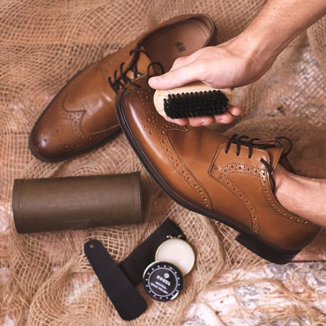 Przybornik do czyszczenia butów PREZENT ŚWIĄTECZNY DLA MĘŻCZYZNY