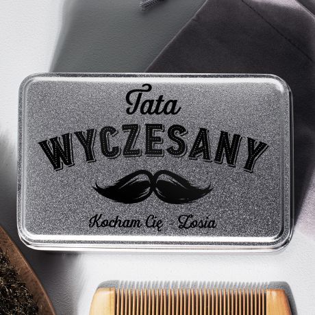 Zestaw do brody prezent WYCZESANY zestaw do pielgnacji brody prezent dla brodacza