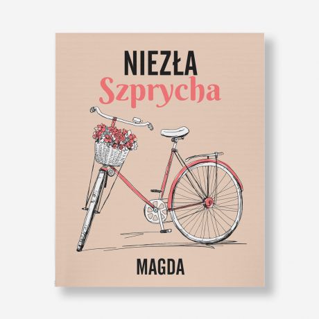 Zestaw gadetw rowerowych NIEZA SZPRYCHA prezent dla rowerzystki zestaw rowerowy prezent dla podrniczki