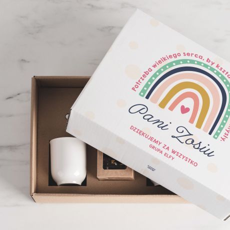Zestaw herbaciany TCZA podzikowanie dla przedszkolanki