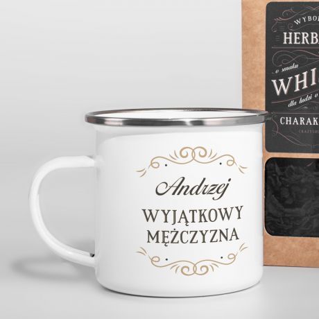 Zestaw prezentowy dla ma WYJTKOWY MʯCZYZNA prezent na andrzejki prezent na imieniny Andrzeja