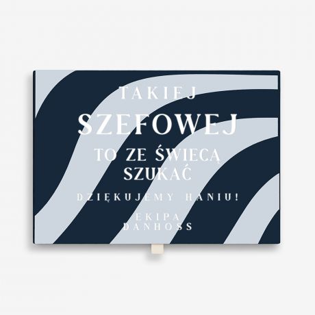 Zestaw prezentowy dla szefowej ZE �WIEC� SZUKA� �wieca z zapa�kami prezent dla szefowej prezent do biura