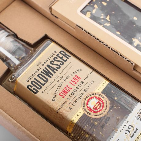 Zestaw prezentowy z alkoholem DZIADEK ROKU likier i czekolada prezent dla dziadka alkohol na prezent