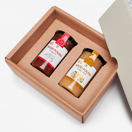 Zestaw prezentowy z miodami smakowymi TW�J PROJEKT