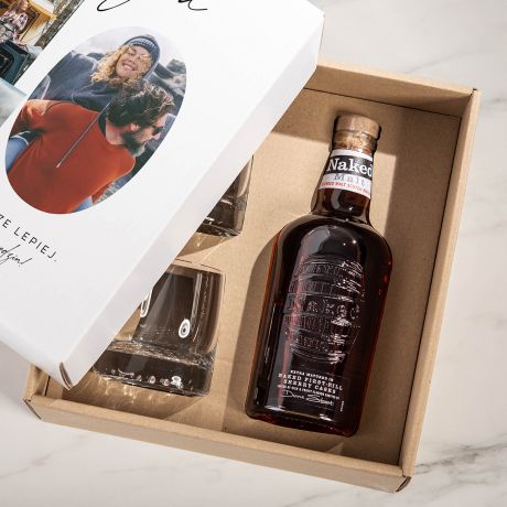 Whisky ze szklankami ZESTAW NA 40 URODZINY
