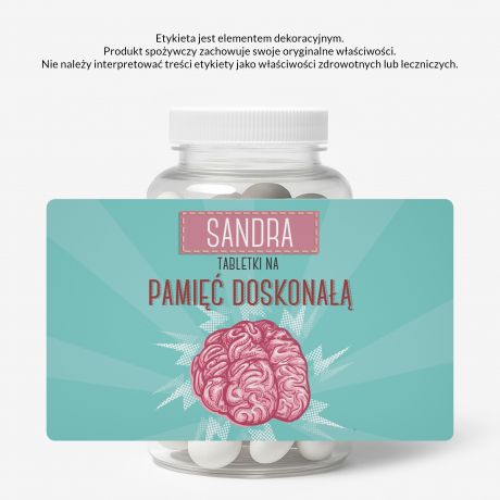 Zestaw prezentowy: mitwki + etykieta do naklejenia PREZENT DLA STUDENTA draetki mitowe prezent dla ucznia