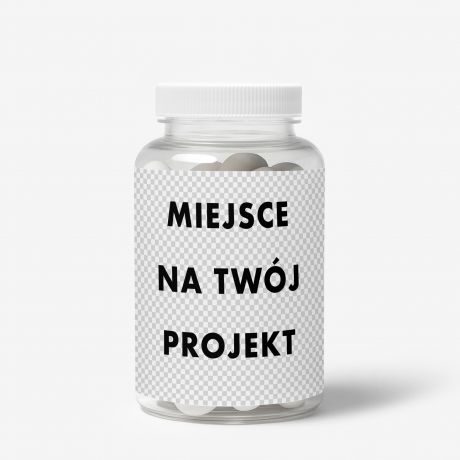 Zestaw prezentowy: mitwki + etykieta do naklejenia TWJ PROJEKT cukierki mitowe mitowe cukierki