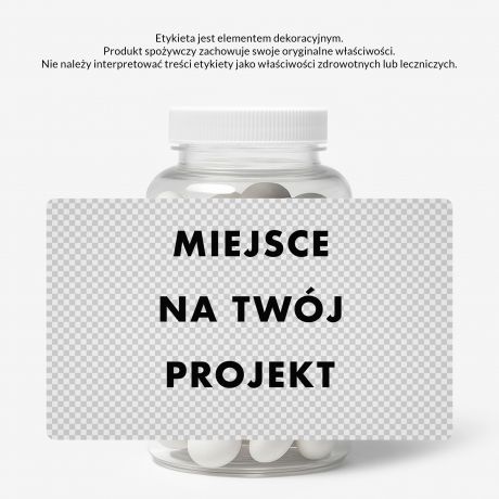 Zestaw prezentowy: mitwki + etykieta do naklejenia TWJ PROJEKT cukierki mitowe mitowe cukierki