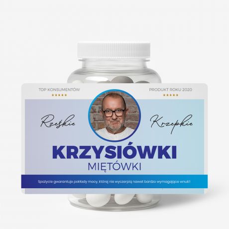 Zestaw prezentowy: mitwki + etykieta do naklejenia IMIENIWKI UPOMINEK NA DZIE DZIADKA upominek dla dziadka