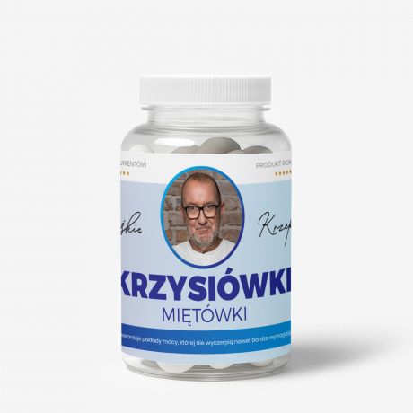 Zestaw prezentowy: mitwki + etykieta do naklejenia IMIENIWKI UPOMINEK NA DZIE DZIADKA upominek dla dziadka