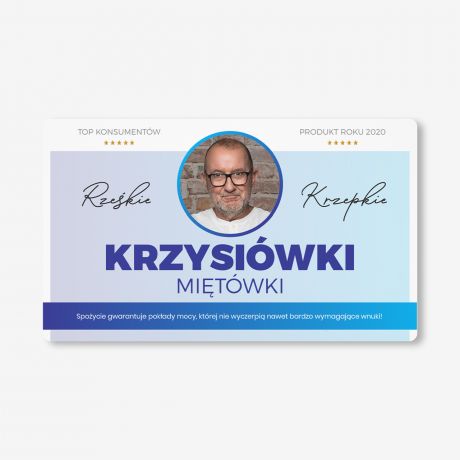 Zestaw prezentowy: mitwki + etykieta do naklejenia IMIENIWKI UPOMINEK NA DZIE DZIADKA upominek dla dziadka