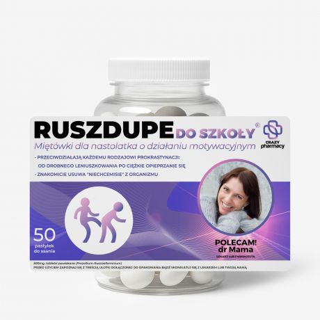 Zestaw prezentowy: mitwki + etykieta do naklejenia ID DO SZKOY upominek dla nastolatkw cukierki mitowe