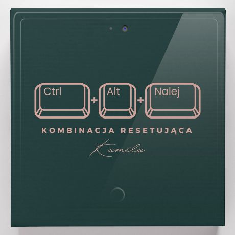 Zestaw prosecco dla programistki KOMBINACJA RESETUJCA