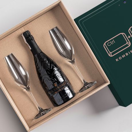 Zestaw prosecco dla programistki KOMBINACJA RESETUJCA