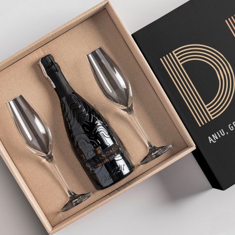 Zestaw Prosecco PREZENT NA OBRON DOKTORATU